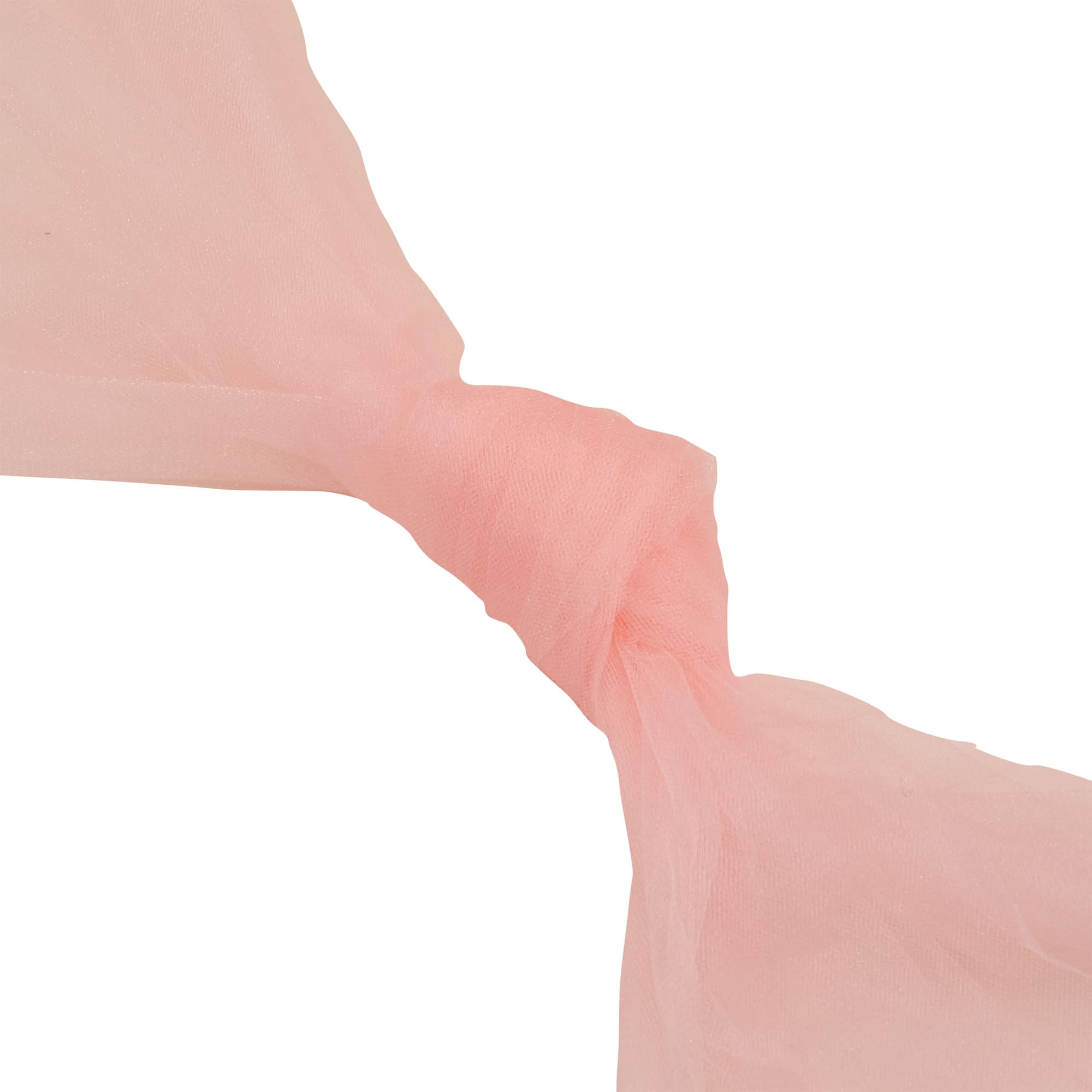 Wyla Rosewater Pink Shiny Tulle